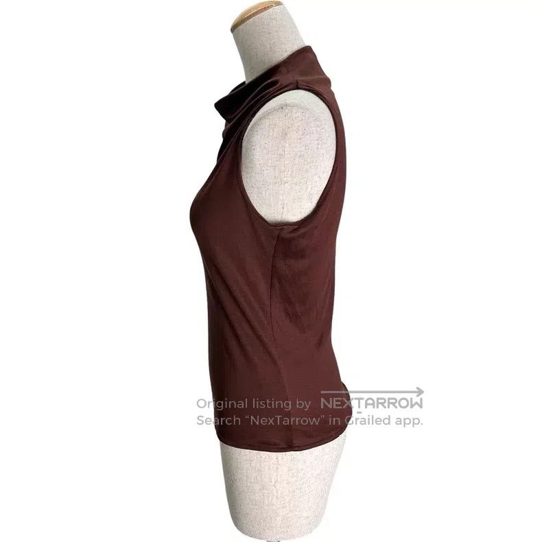 Hermes Hermes Sleeveless Cowl Neck Top Size XS / US 0-2 / IT 36-38 - 2 Thumbnail