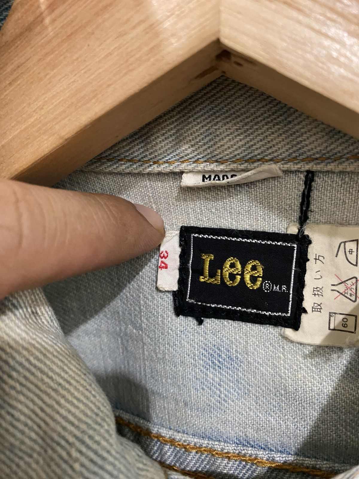 Vintage LEE RIDERS Size XXS / US 00 / IT 34 - 9 Thumbnail