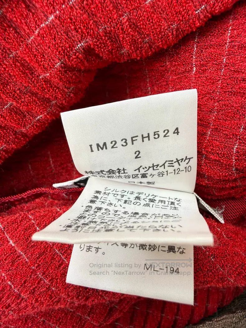 Issey Miyake Issey Miyake Red Dress Size M / US 6-8 / IT 42-44 - 8 Thumbnail