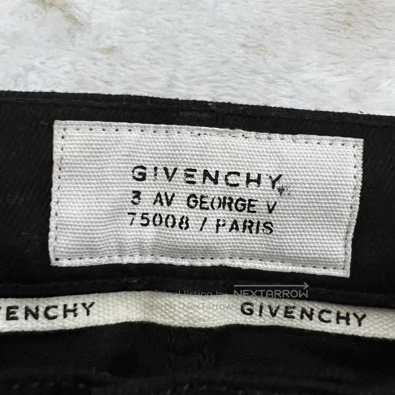 Givenchy Givenchy Side Striped Logo Straight Leg Pants Size US 30 / EU 46 - 3 Thumbnail