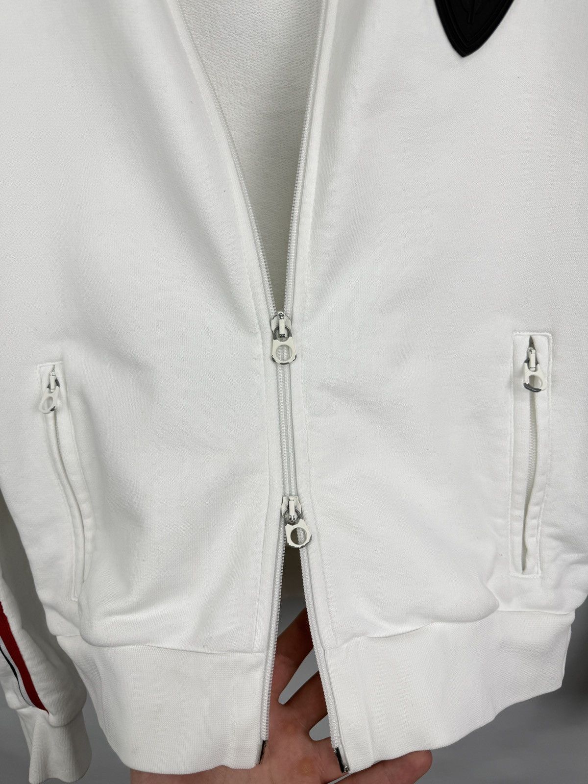 Rossignol 🇫🇷 Rossignol Roll Neck Track Jacket Tricolor Stripe Ski Rare Size XS / US 0-2 / IT 36-38 - 14 Thumbnail