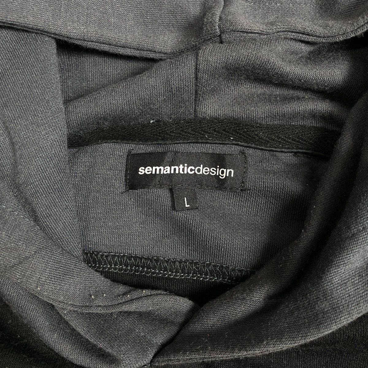 Japanese Brand Semantic Design Hoodie Tee Size US L / EU 52-54 / 3 - 5 Thumbnail