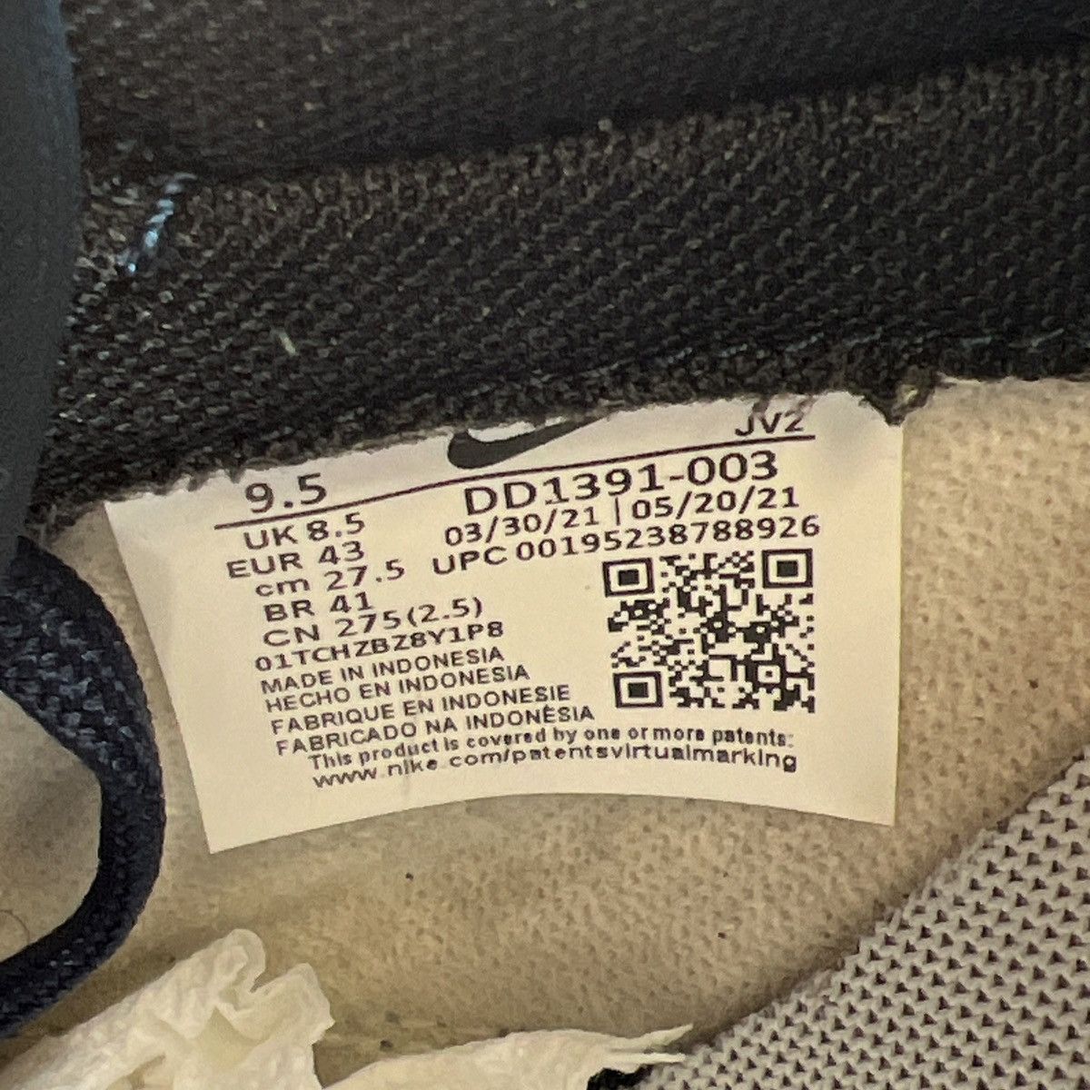 Nike Nike dunk low Georgetown Size US 9.5 / EU 42-43 - 8 Thumbnail