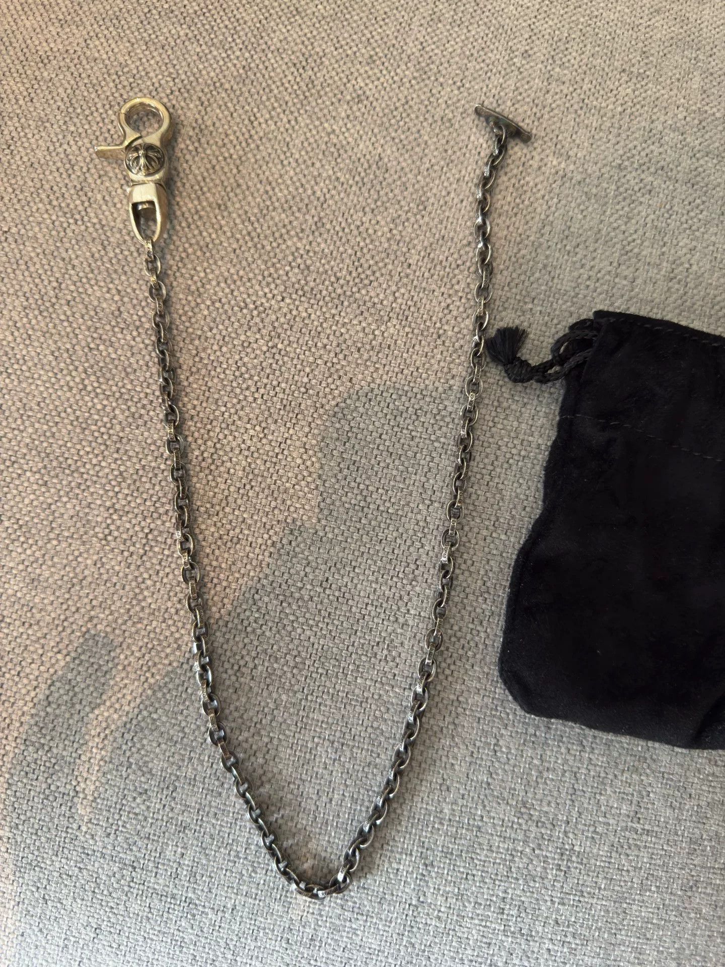 Chrome Hearts Chrome Hearts Paperchain Lobster Clasp Chain Size ONE SIZE - 1 Thumbnail