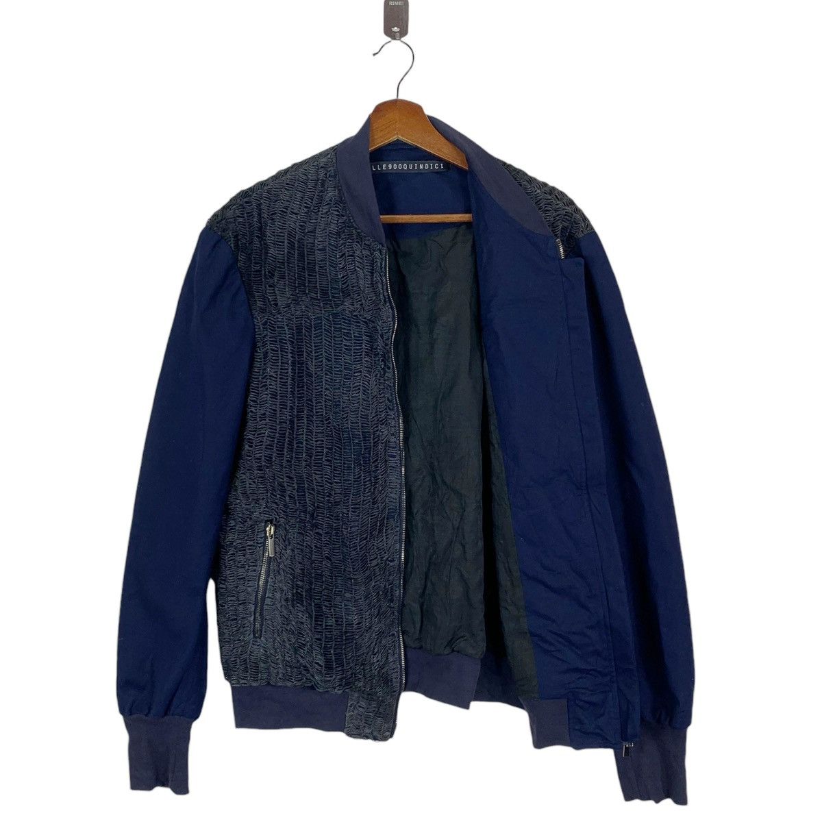 Other VINTAGE MILLE900QUINDICI BOMBER ZIPPER JACKET Size US L / EU 52-54 / 3 - 7 Thumbnail