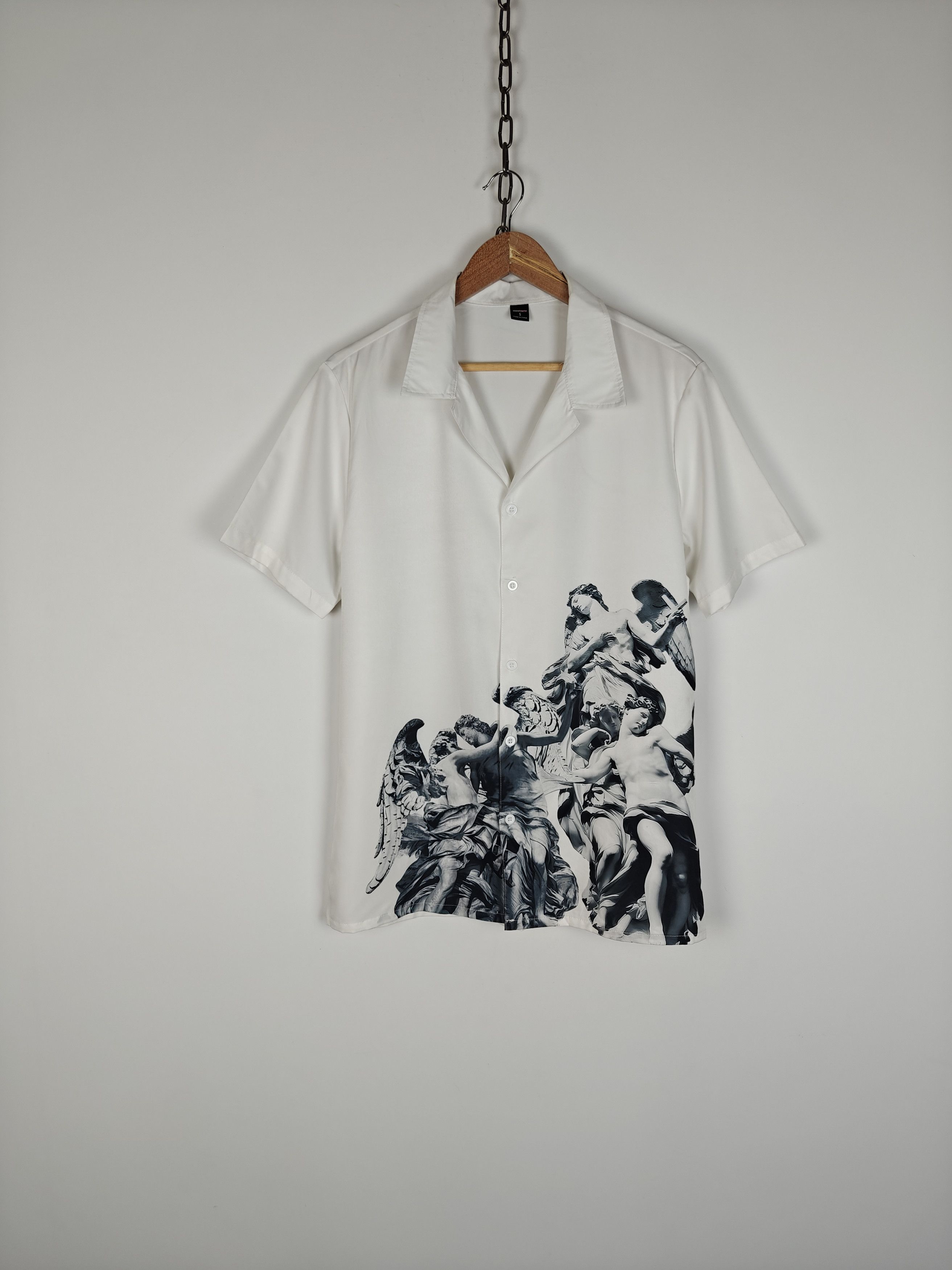Other Manfinity White Shirt Greek Statues Design size S Size US S / EU 44-46 / 1 - 1 Thumbnail