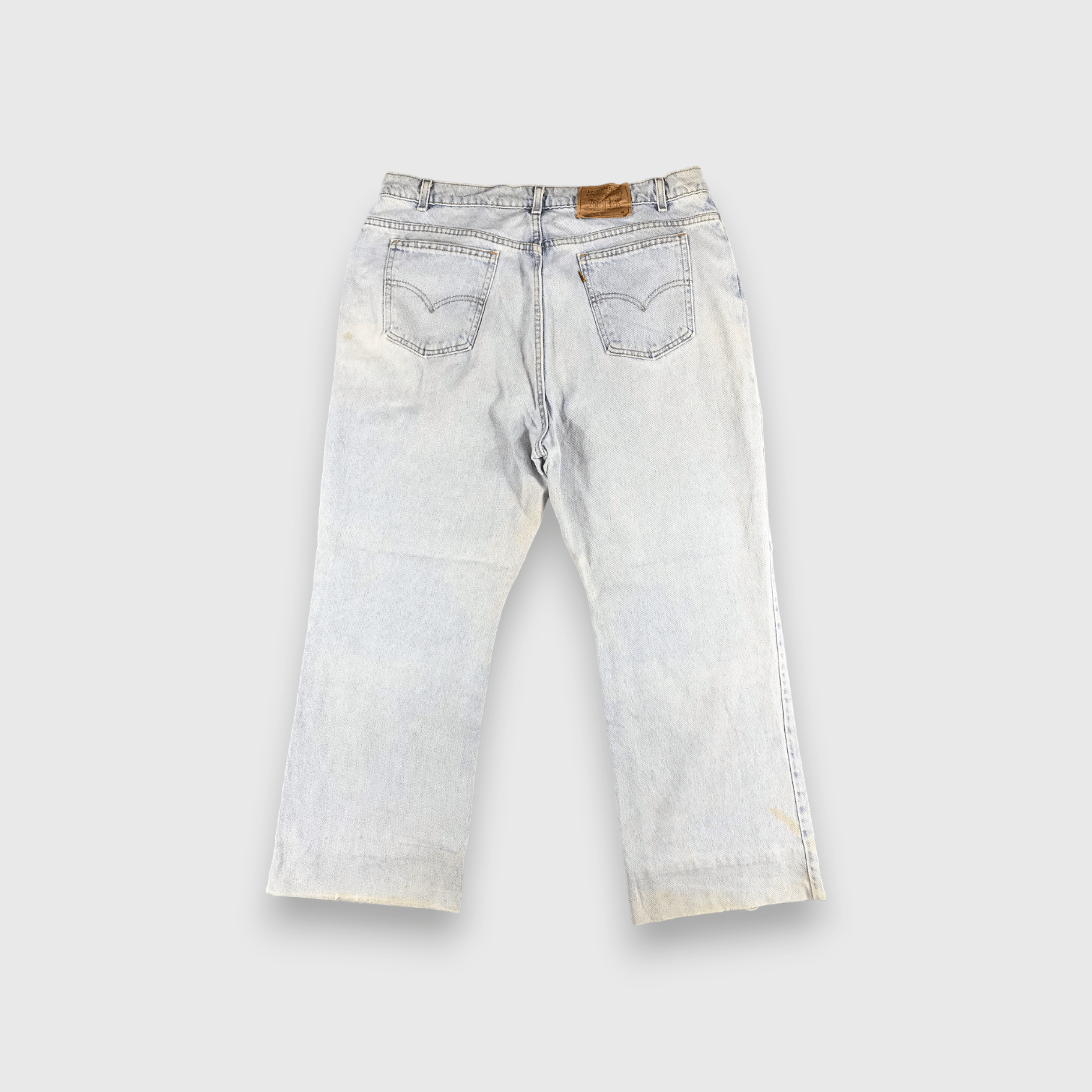 Levi's 90s Vintage Light Wash Levis 917 Jeans-J2149 Size US 38 / EU 54 - 2 Thumbnail