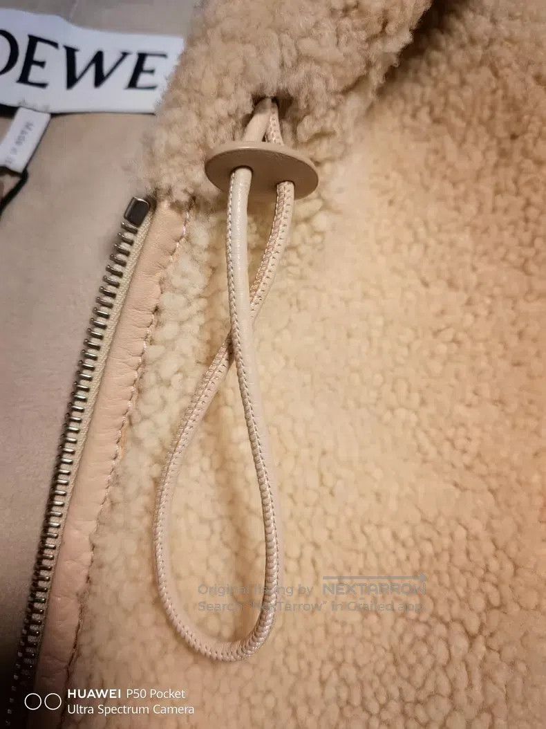 Loewe Loewe Beige fur-lined hooded coat Size XS / US 0-2 / IT 36-38 - 3 Thumbnail