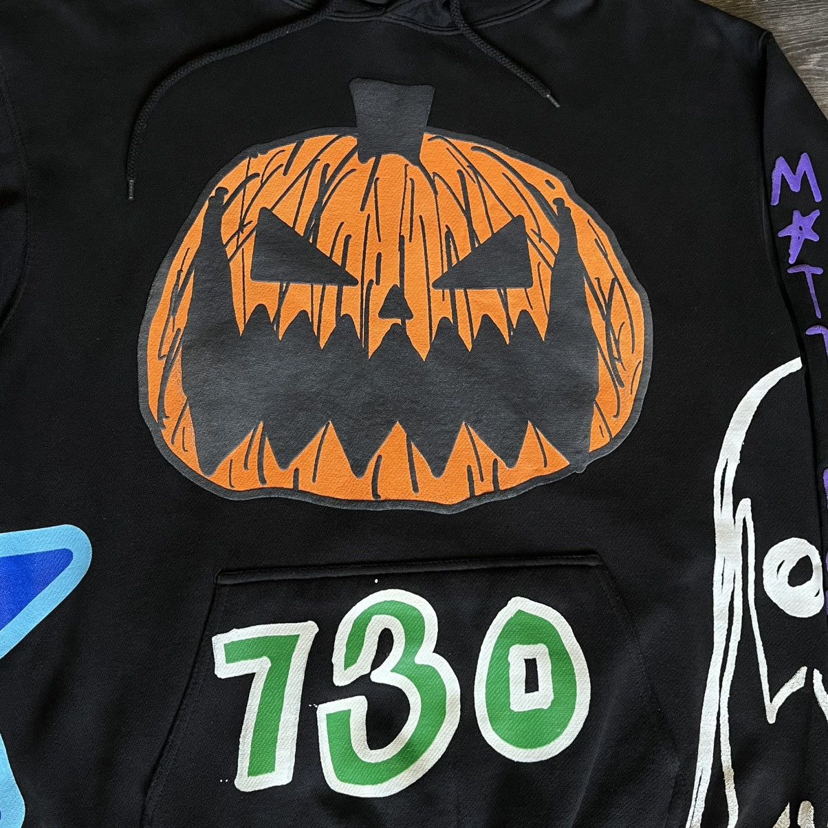 Asspizza Asspizza 2022 Pumpkin Nothing Matters Puff Print Logo Hoodie Size US L / EU 52-54 / 3 - 5 Thumbnail