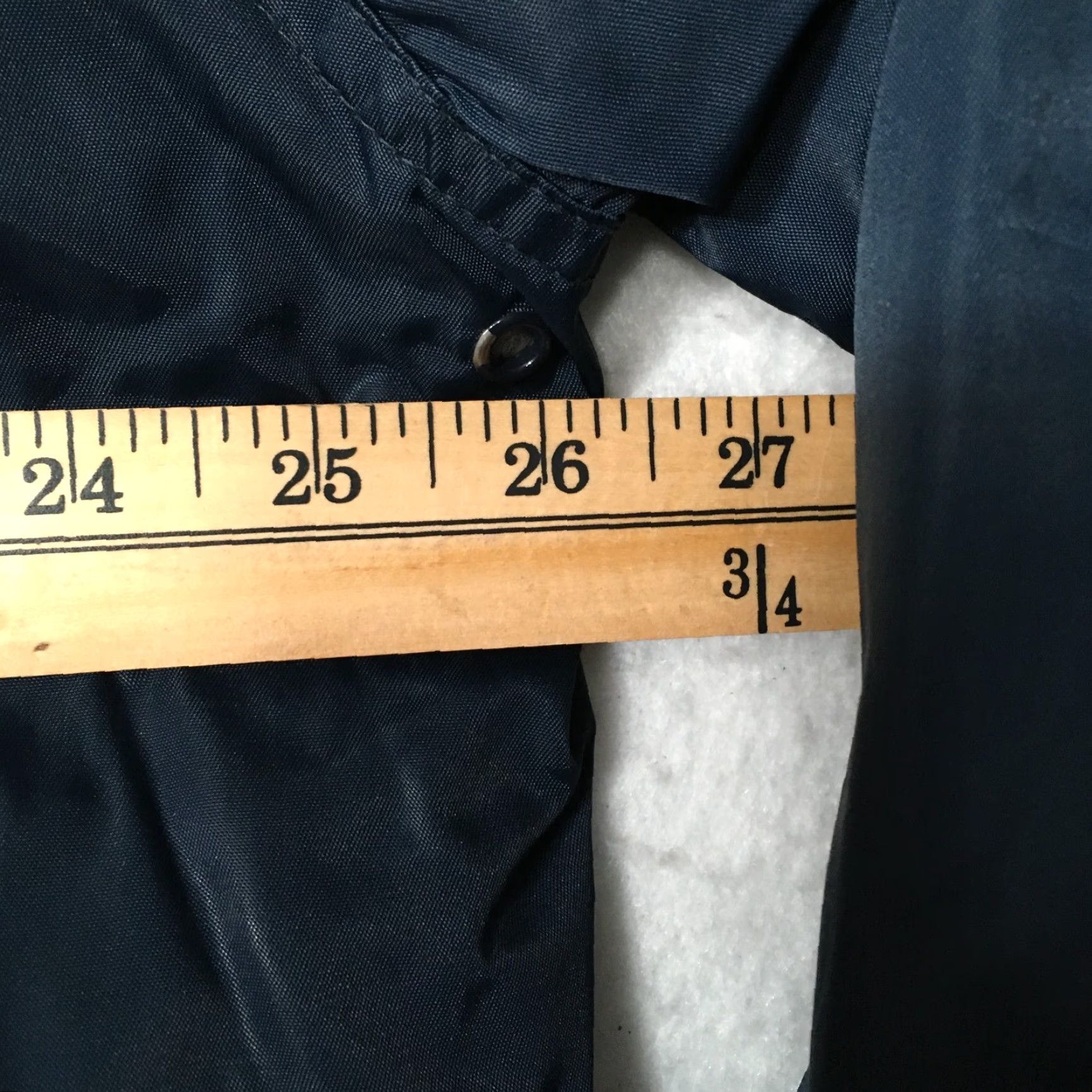 Vintage VINTAGE lion Security Police Bomber Jacket XL Blue Nylon Fur Collar Tuffy Topper Mens Size US XL / EU 56 / 4 - 6 Thumbnail