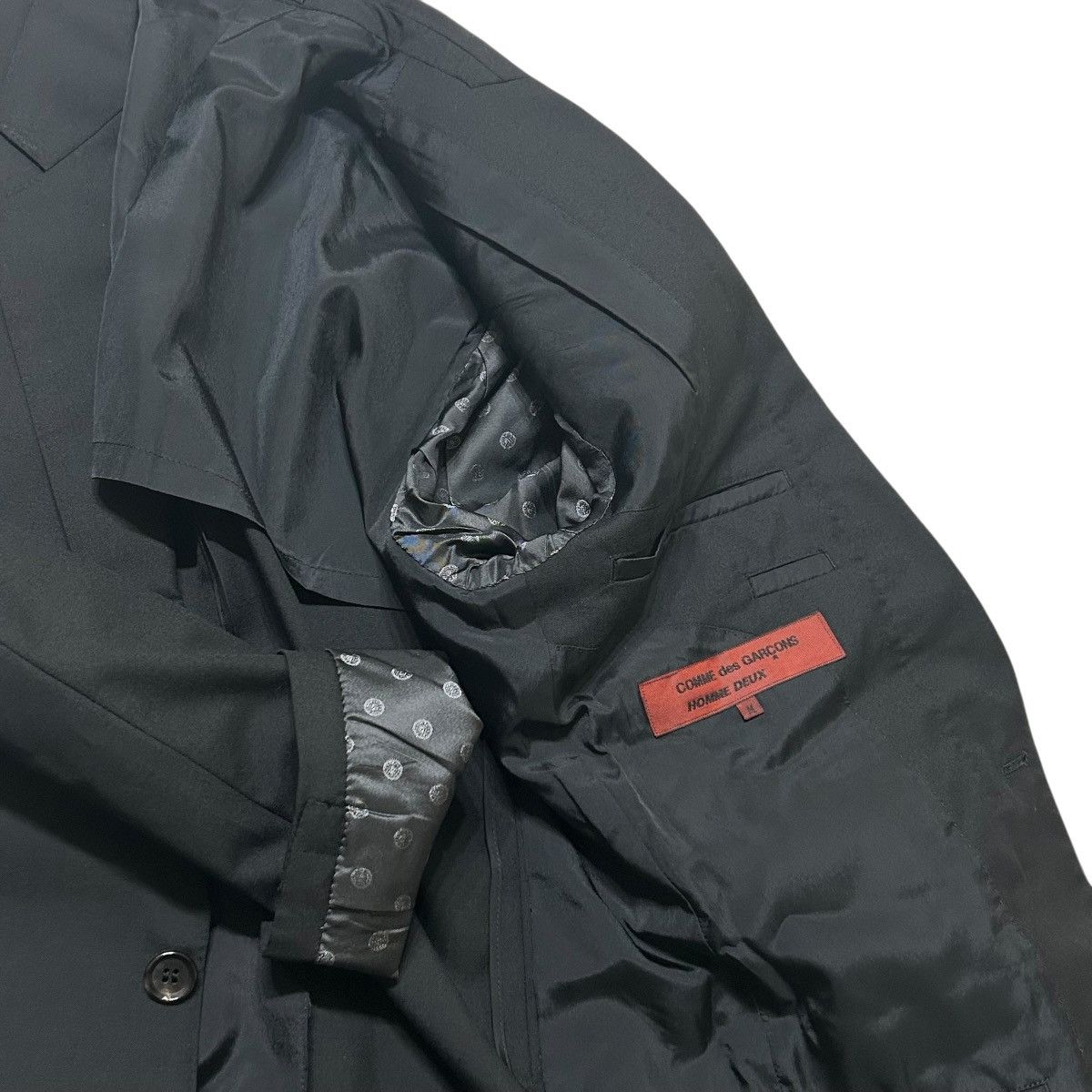Comme des Garcons 386 06AW 00s comme des garcons homme deux suit men black Size 38R - 7 Thumbnail