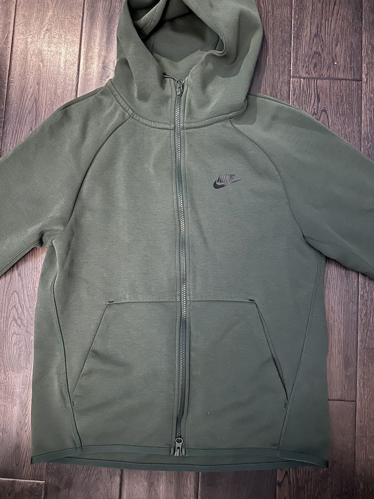 Nike Green Nike zip up Size US S / EU 44-46 / 1 - 1 Thumbnail