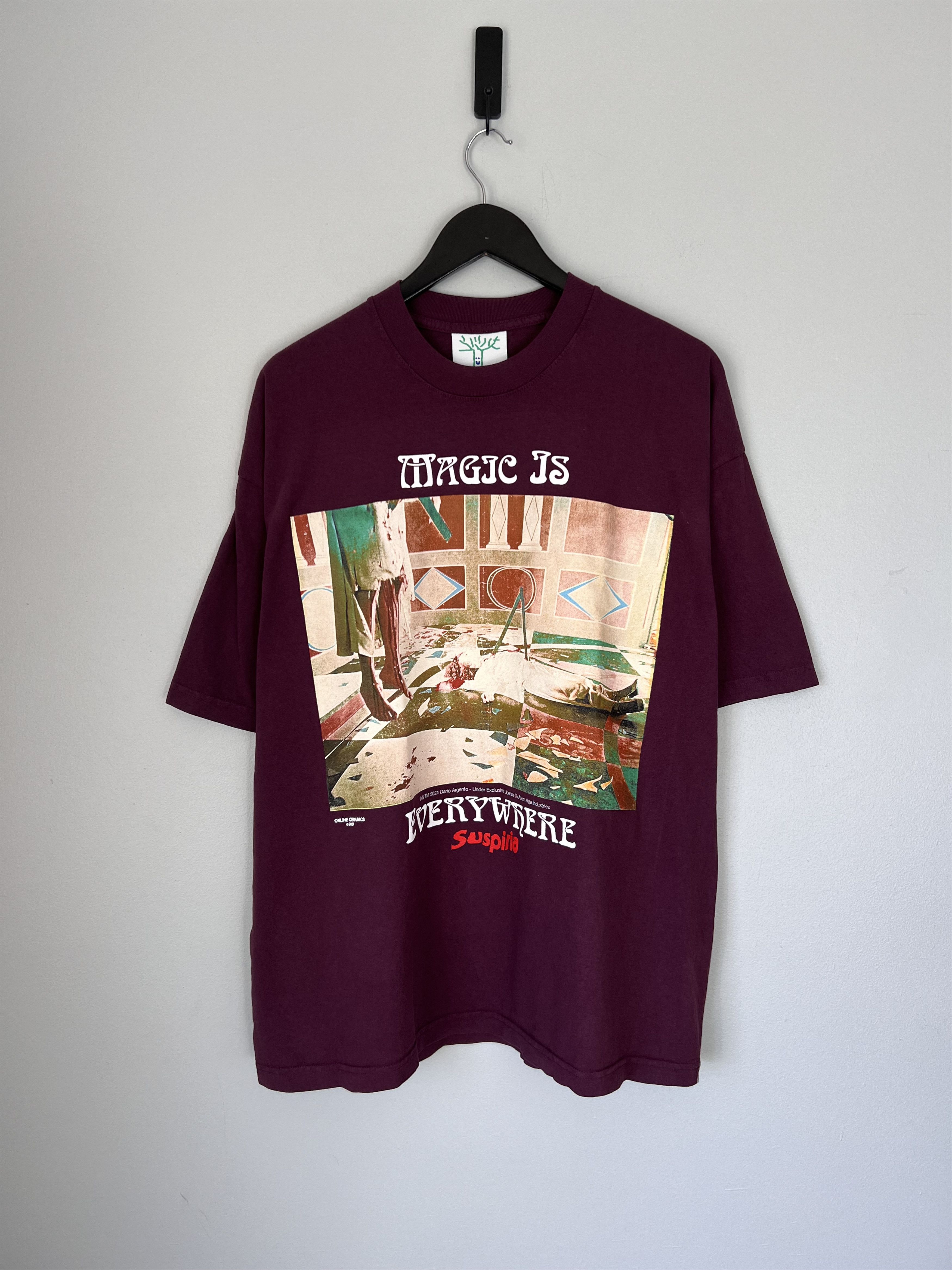 Online Ceramics Online Ceramics Suspiria Magic Is Everywhere Tee in Purple Size US M / EU 48-50 / 2 - 1 Thumbnail