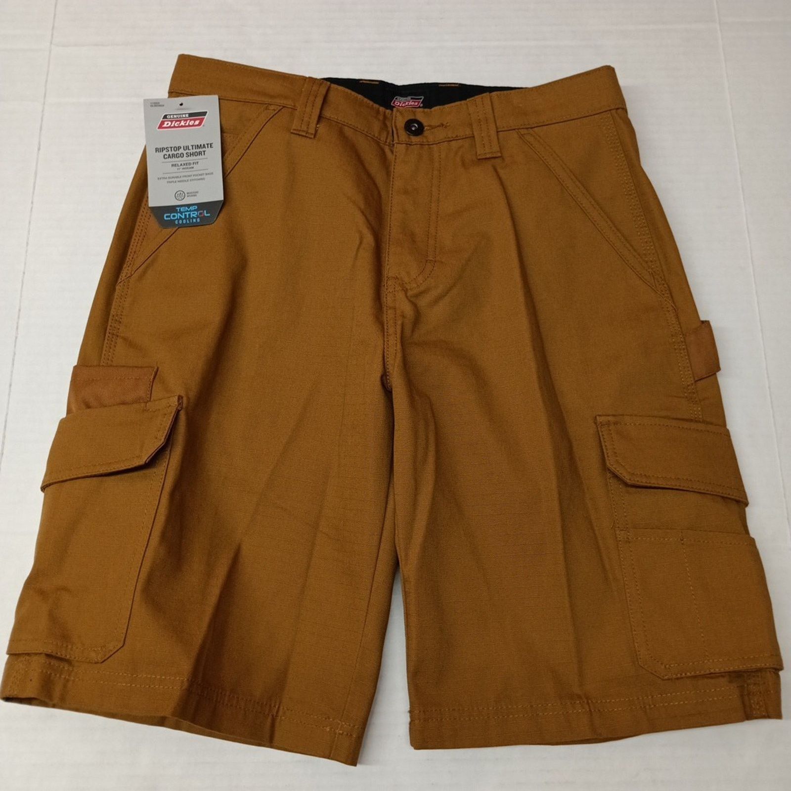 Dickies Dickies Ripstop Cargo Shorts Men’s Size 30 Brown Relaxed Fit Size US 30 / EU 46 - 1 Thumbnail