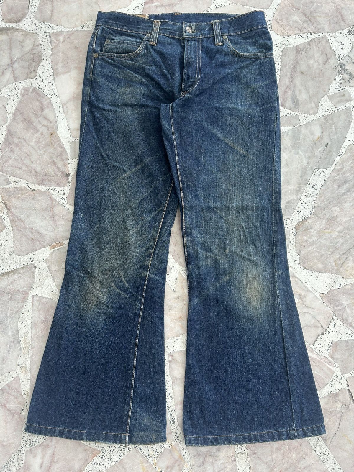 Half Japan Denim Vintage Flare 90s