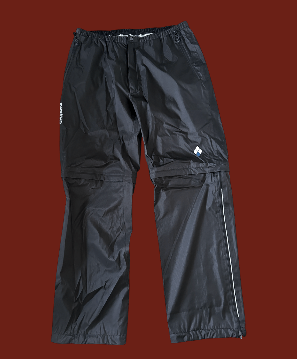 Montbell Montbell Convertible Rain Pants Size US 34 / EU 50 - 1 Thumbnail
