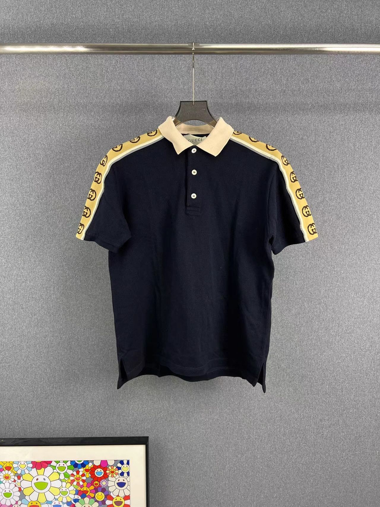 Gucci GUCCI 3M Arm Logo Short Sleeve Polo K1 Size US S / EU 44-46 / 1 - 1 Thumbnail