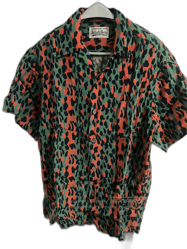 Wacko Maria WACKO MARIA Green Leopard Aloha Shirt Size US L / EU 52-54 / 3 - 1 Thumbnail
