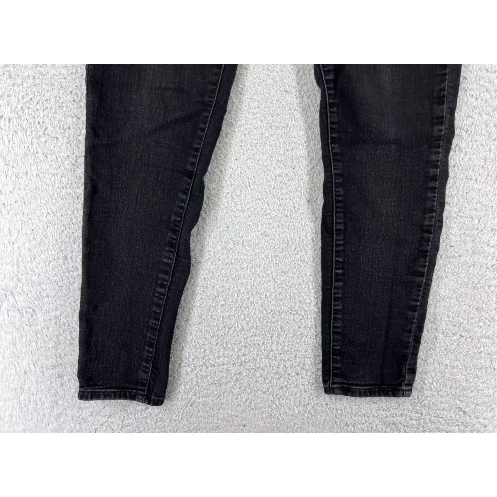 Old Navy Old Navy Rockstar Skinny Jeans Womens 4 Black Low Rise Denim 27" Inseam 90s Retro Size 27" / US 4 / IT 40 - 2 Thumbnail