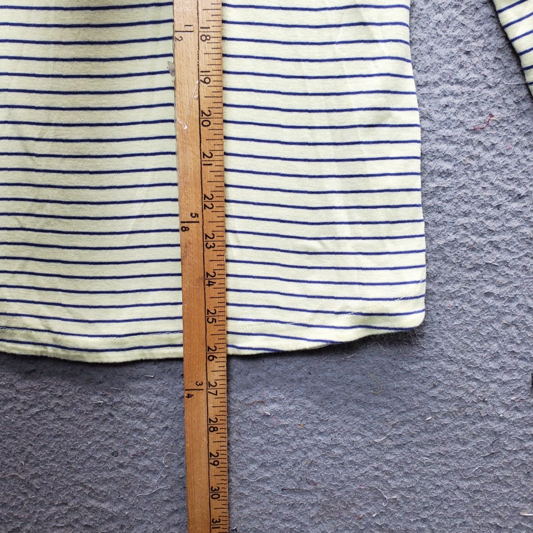 J. Jill J. Jill Shirt Womens XS Multicolor Striped Pima Cotton 3/4 Sleeve Pullover Tee Size XS / US 0-2 / IT 36-38 - 3 Thumbnail