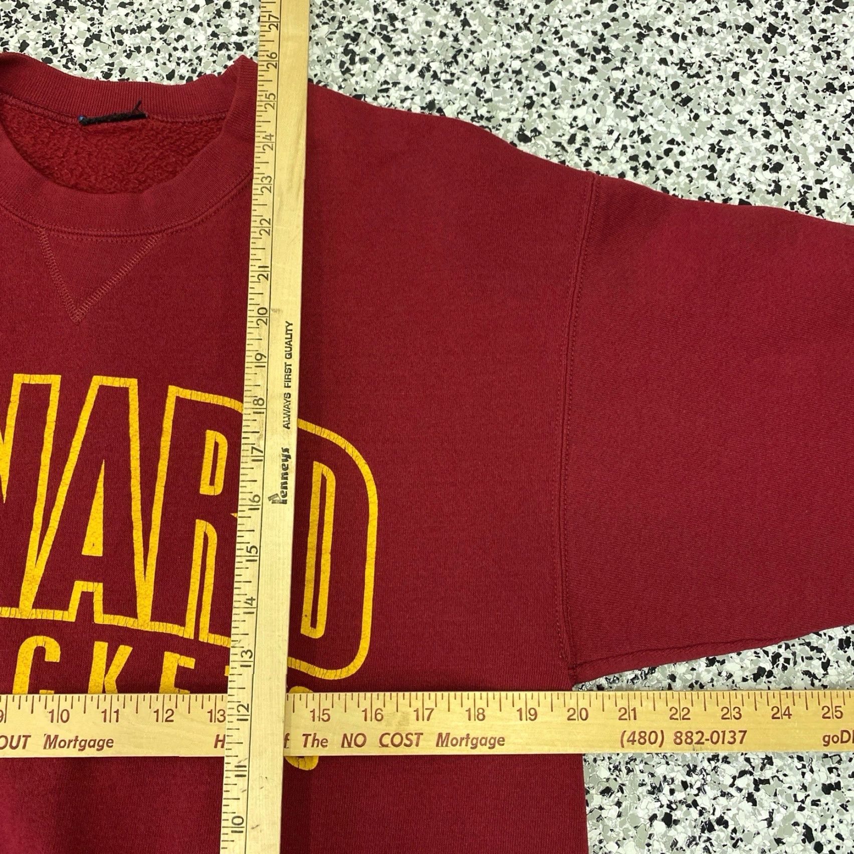 Vintage VINTAGE Oxnard Jackets Sweatshirt Crewneck L Red Mens Pullover Long Sleeve Graphic Size US L / EU 52-54 / 3 - 4 Thumbnail
