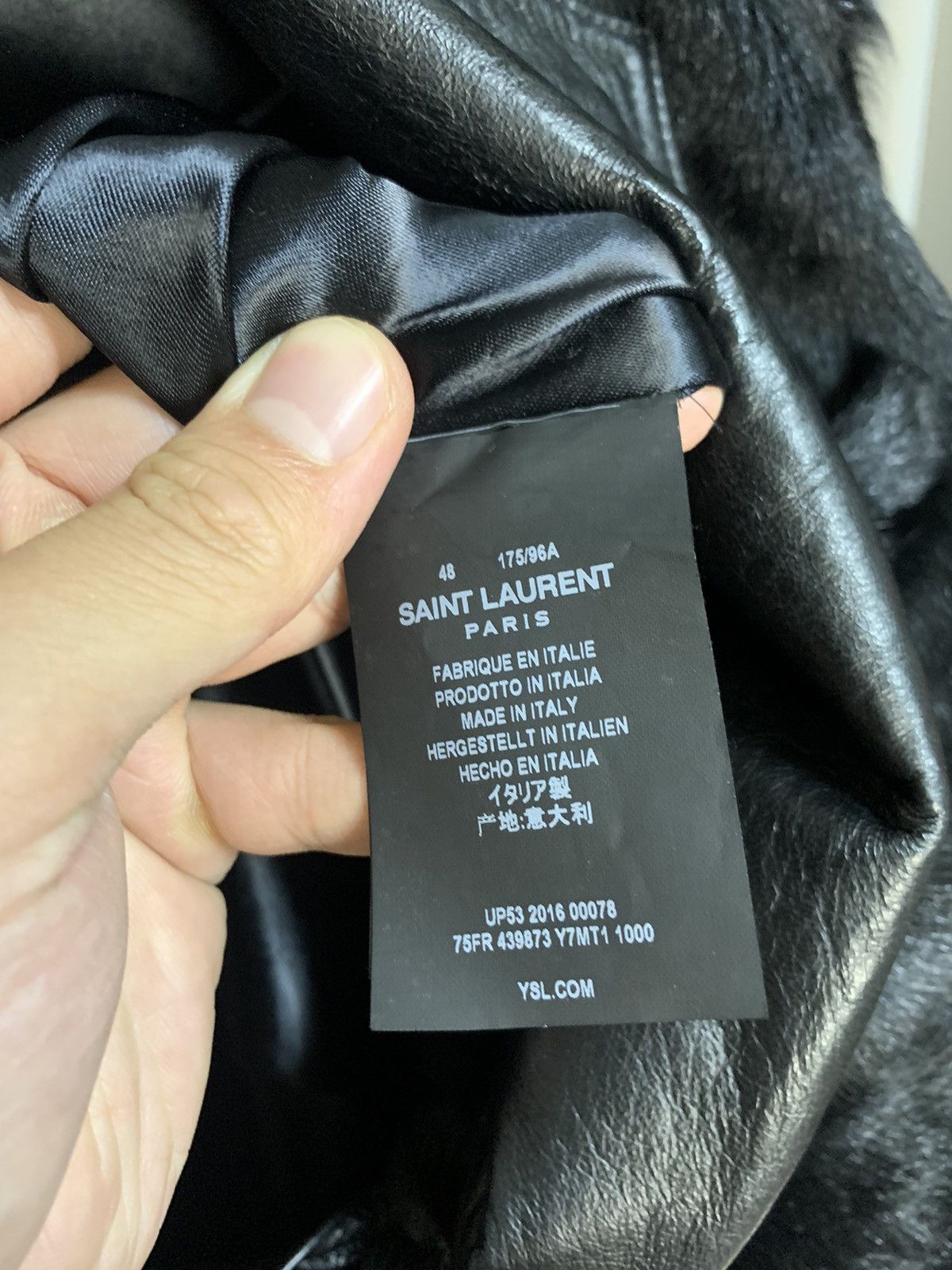 Saint Laurent Paris Saint Laurent 2016FW Goat Fur Coat Size US M / EU 48-50 / 2 - 5 Thumbnail