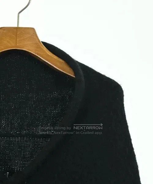 Yohji Yamamoto Y's Yohji Yamamoto Black Knit Button Top. Size M / US 6-8 / IT 42-44 - 3 Thumbnail