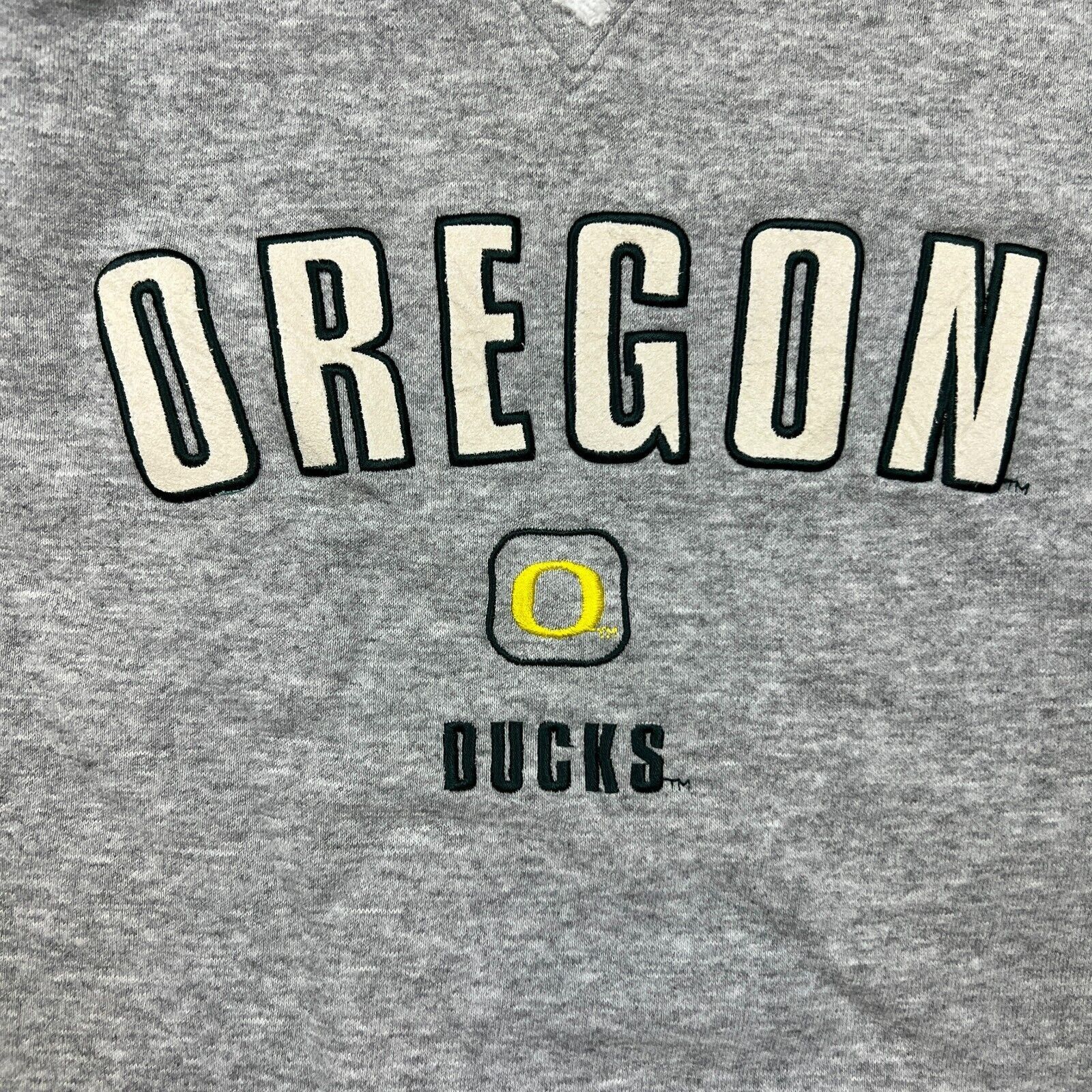 Nike VTG Nike Oregon Ducks Sweatshirt Medium Thrashed College 90s Size US M / EU 48-50 / 2 - 2 Thumbnail