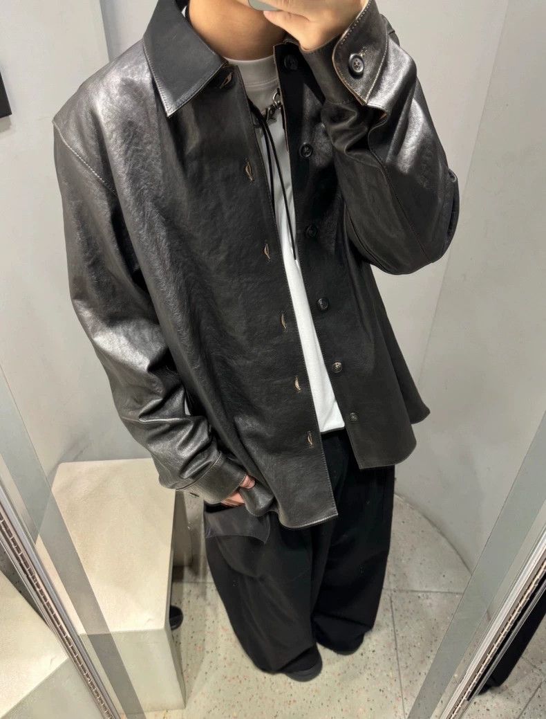 Our Legacy Our Legacy size46 Sheepskin shirt jacket Size US S / EU 44-46 / 1 - 3 Thumbnail