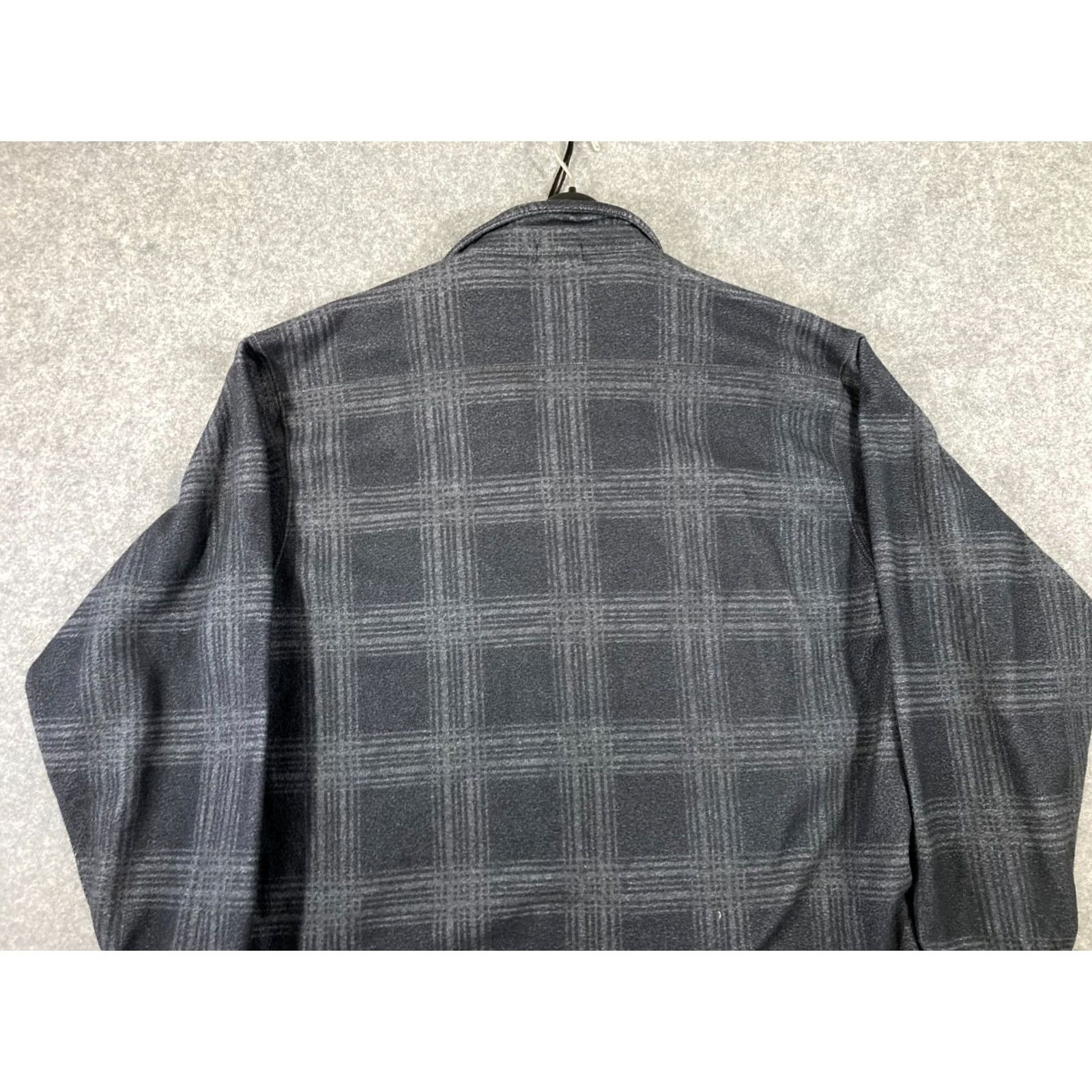 J.Crew J.CREW Button-Up Shirt Mens XL Gray Plaid Fleece Long Sleeve Pockets Outdoor Size US XL / EU 56 / 4 - 7 Thumbnail