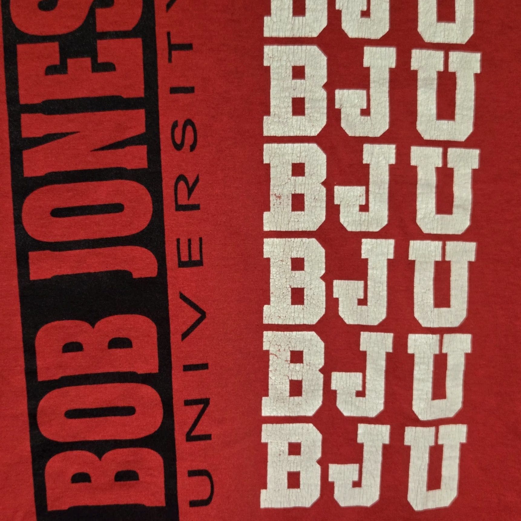 Hanes VINTAGE Hanes Bob Jones University T-Shirt Men M Red Single Stitch Spell Out Shirt Mens Red University 90s Size US M / EU 48-50 / 2 - 4 Thumbnail