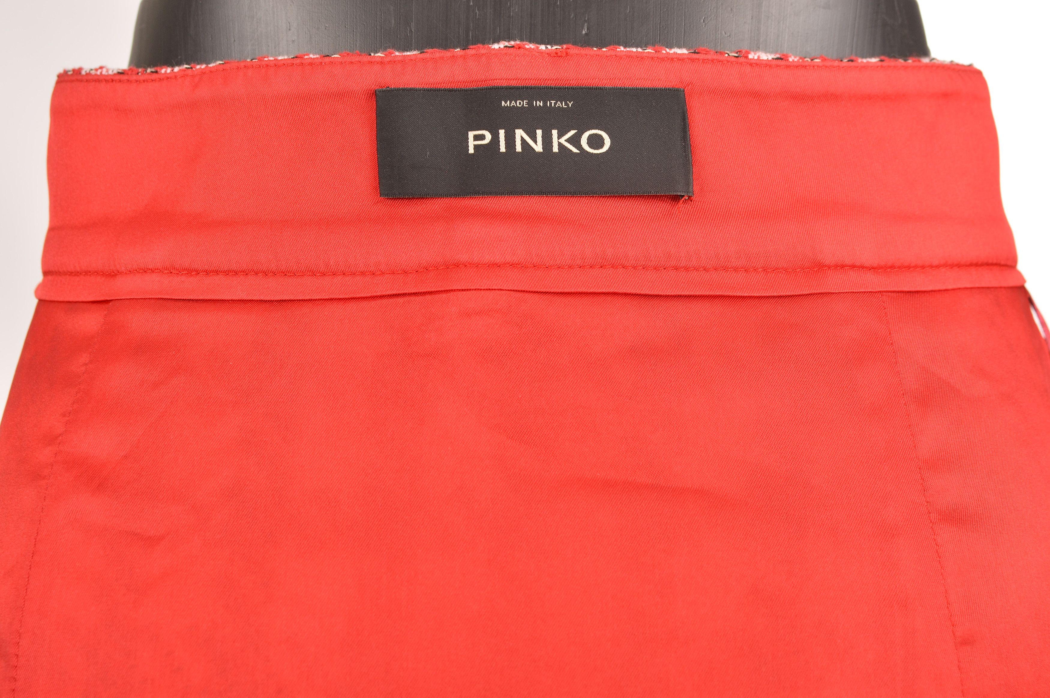 Pinko Pinko Accurato Gonna Syuoia Makrocheck Skirt Size 27" / US 4 / IT 40 - 7 Thumbnail