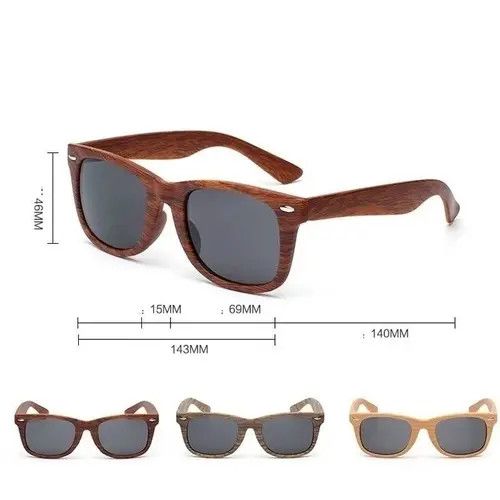 Electric Visual Retro Bamboo Sunglasses Size ONE SIZE - 3 Thumbnail
