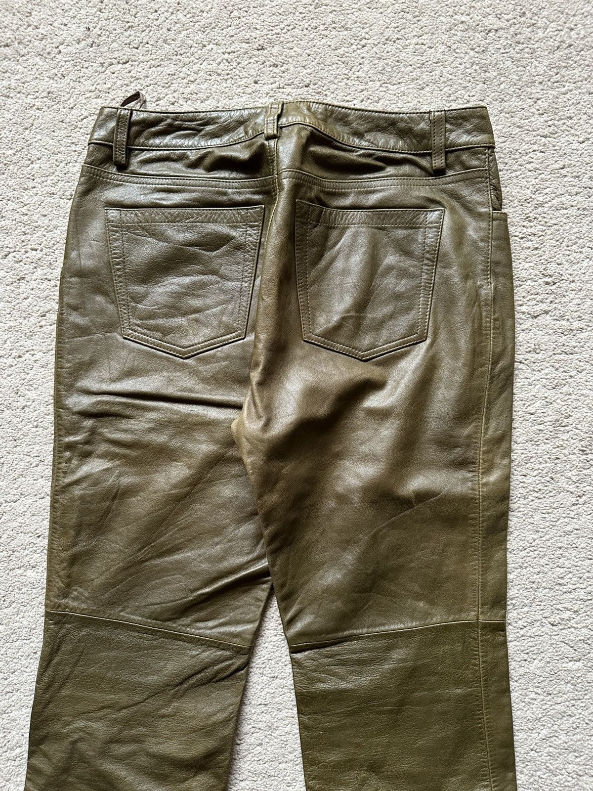 Gap FW2000 Gap bootcut Leather Pant Size US 30 / EU 46 - 7 Thumbnail