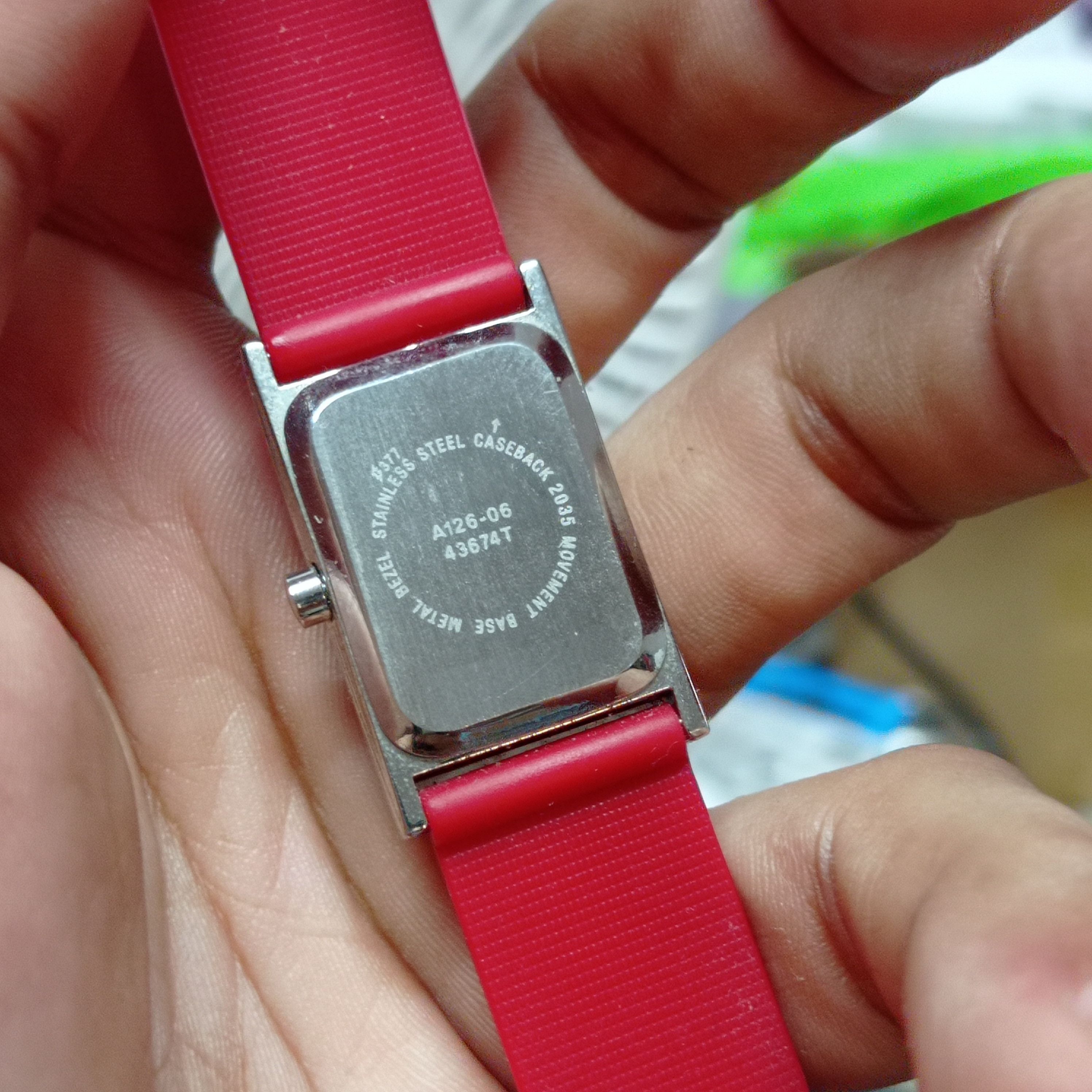 Japanese Brand × Vintage Vintage Luxury Watch ALL REDS Japan Engine Size ONE SIZE - 3 Thumbnail