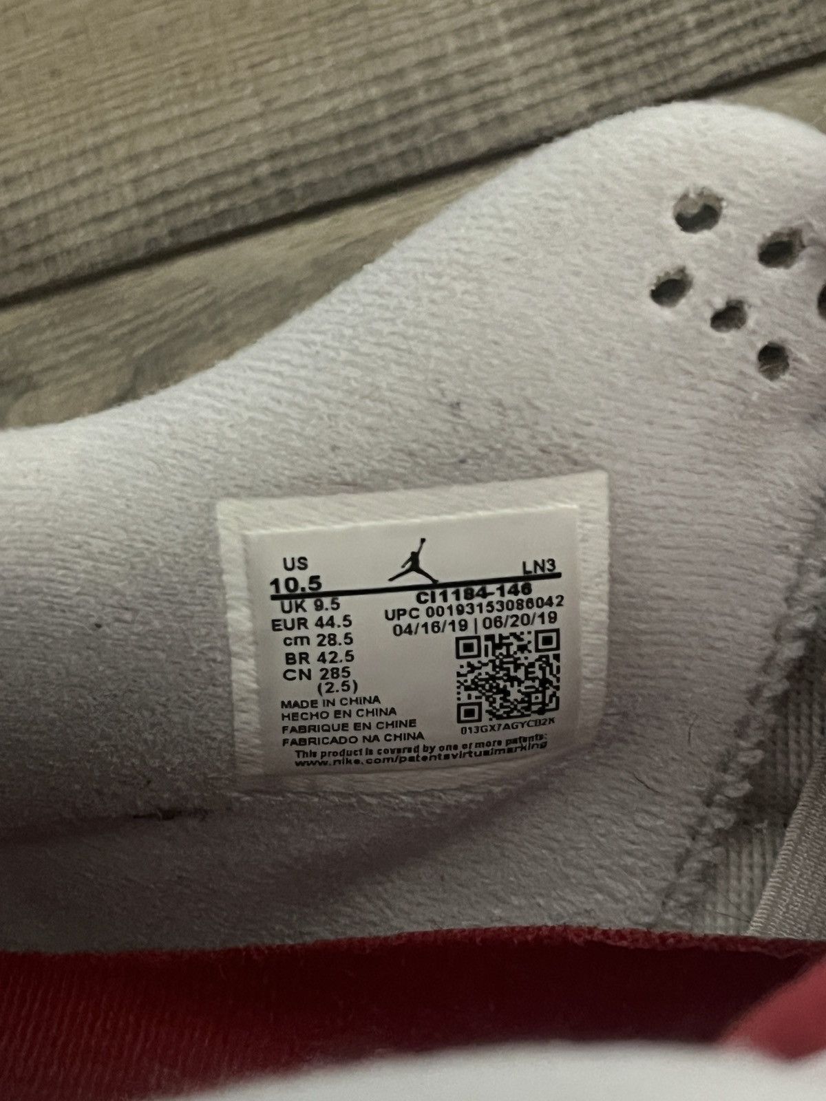 Jordan Brand × Nike Jordan 4 What the Size US 10.5 / EU 43-44 - 8 Thumbnail