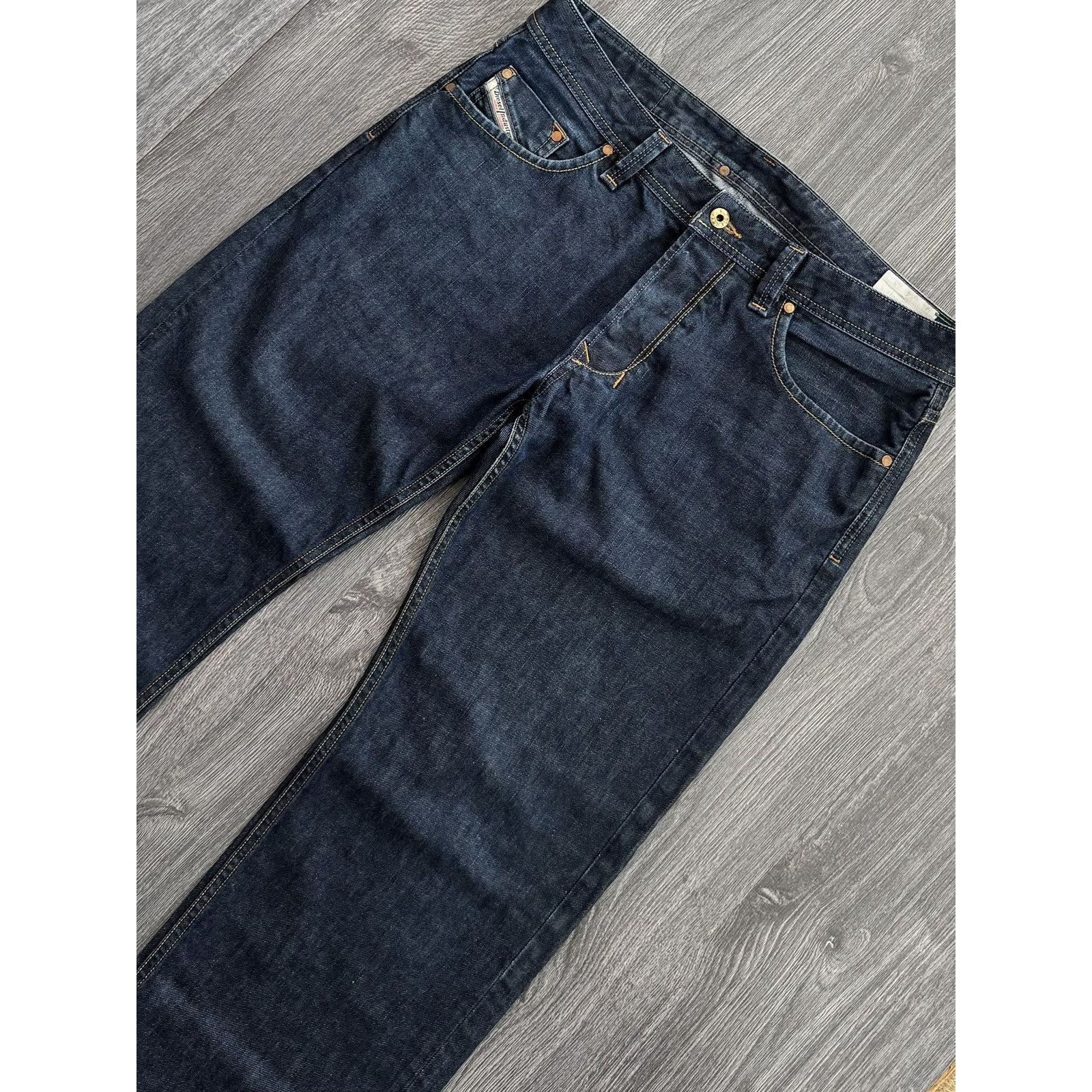 Diesel Y2K Vintage Diesel Navy Jeans made in Italy Size US 34 / EU 50 - 2 Thumbnail
