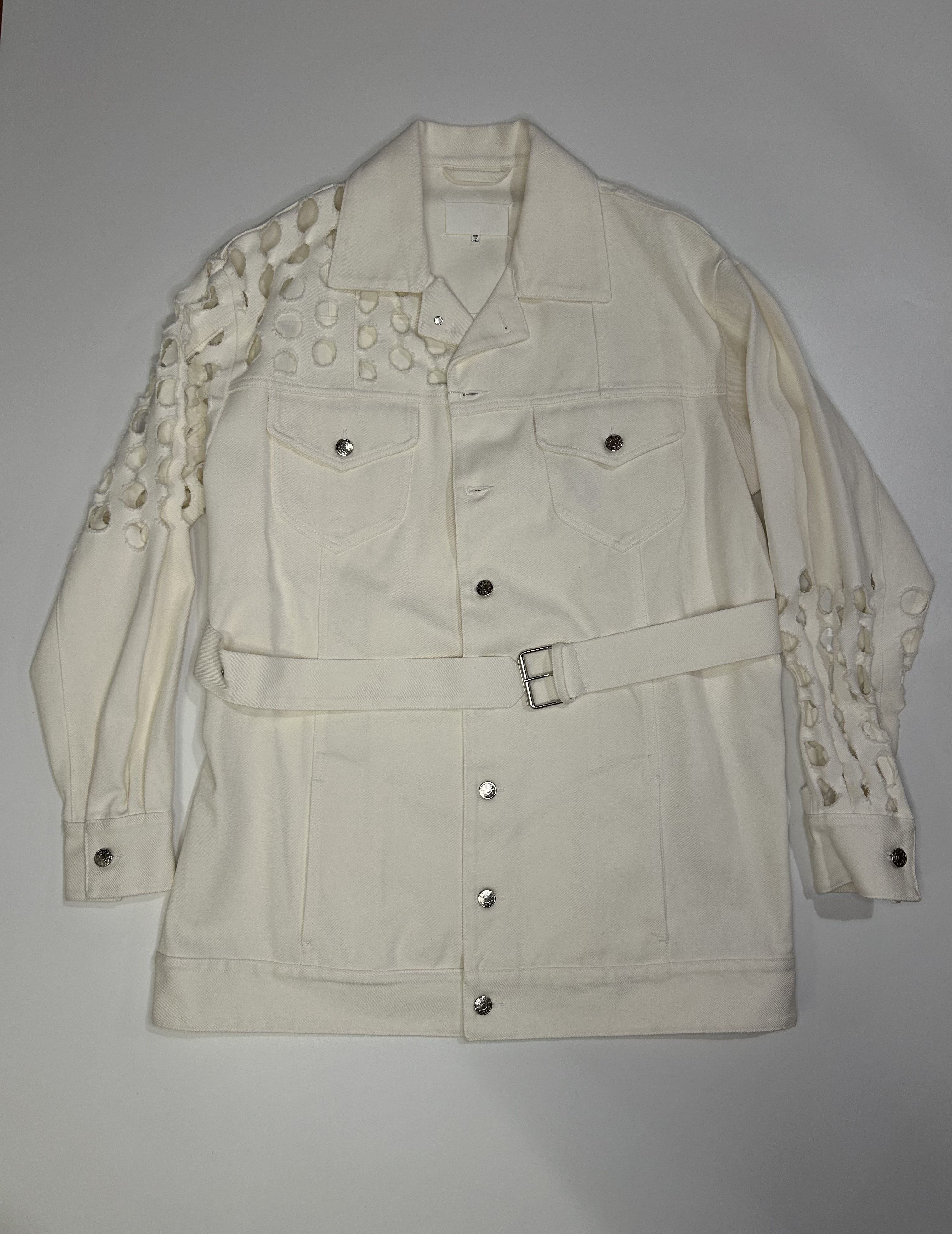 Maison Margiela Maison Margiela Perforated Jacket (1439) Size US S / EU 44-46 / 1 - 1 Thumbnail
