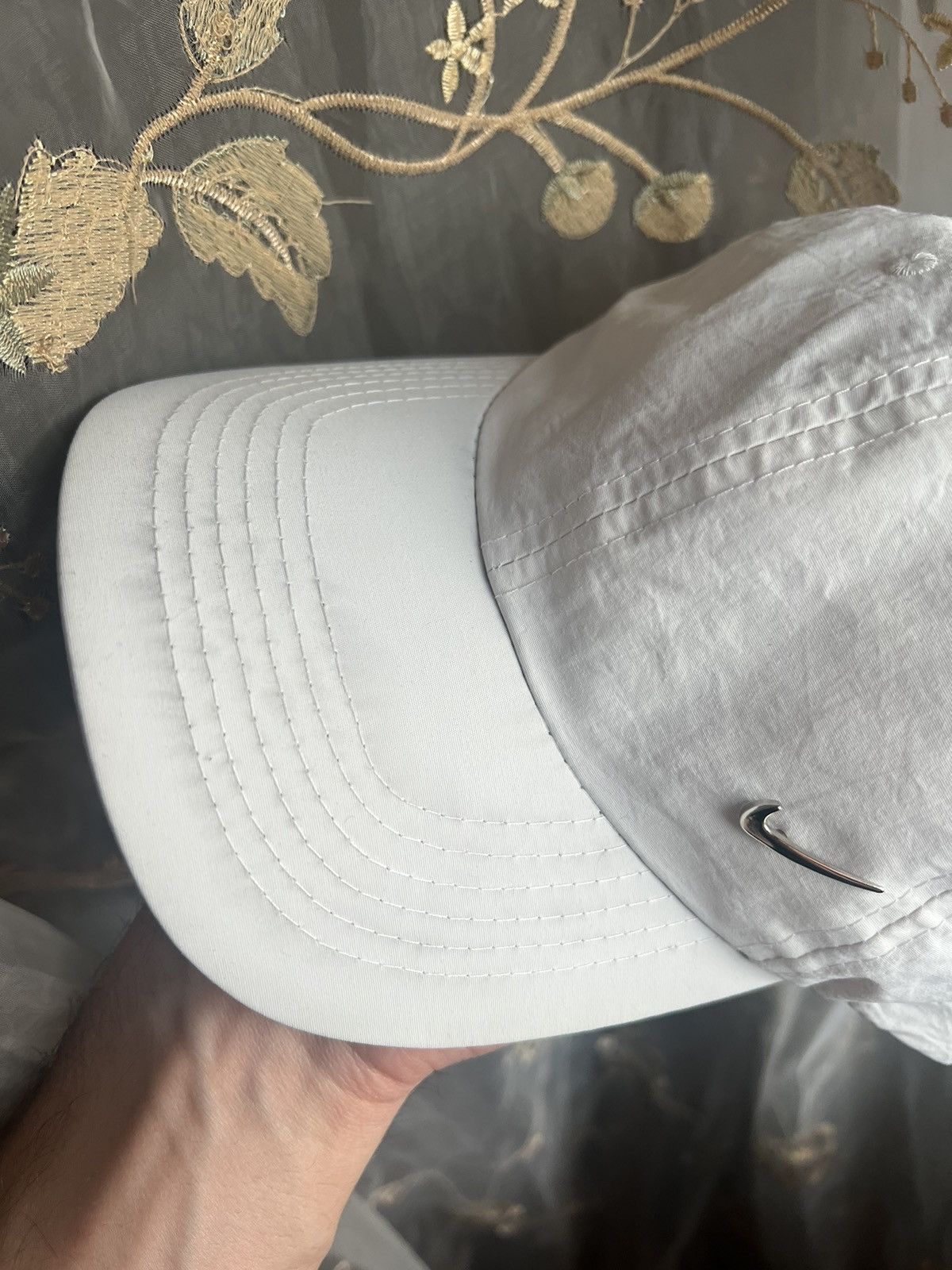 Nike Nike Vintage Cap Small Metal Logo Y2K Swoosh Size ONE SIZE - 2 Thumbnail