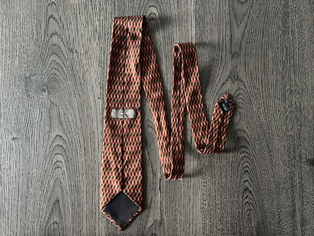 Calvin Klein × Designer Ck Calvin Klein Neck Tie Size ONE SIZE - 3 Thumbnail