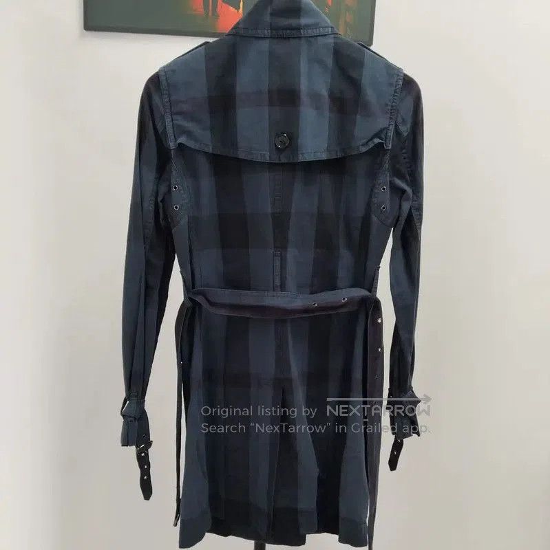 Burberry Burberry Long Cotton Trench Coat for Women. Size M / US 6-8 / IT 42-44 - 2 Thumbnail