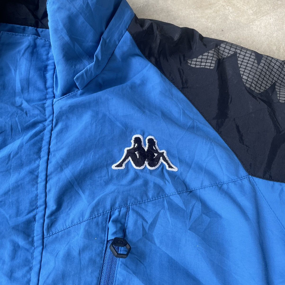 Kappa Vintage Y2k Kappa Windbreaker Sport Soccer Outdoor Training Size US M / EU 48-50 / 2 - 2 Thumbnail