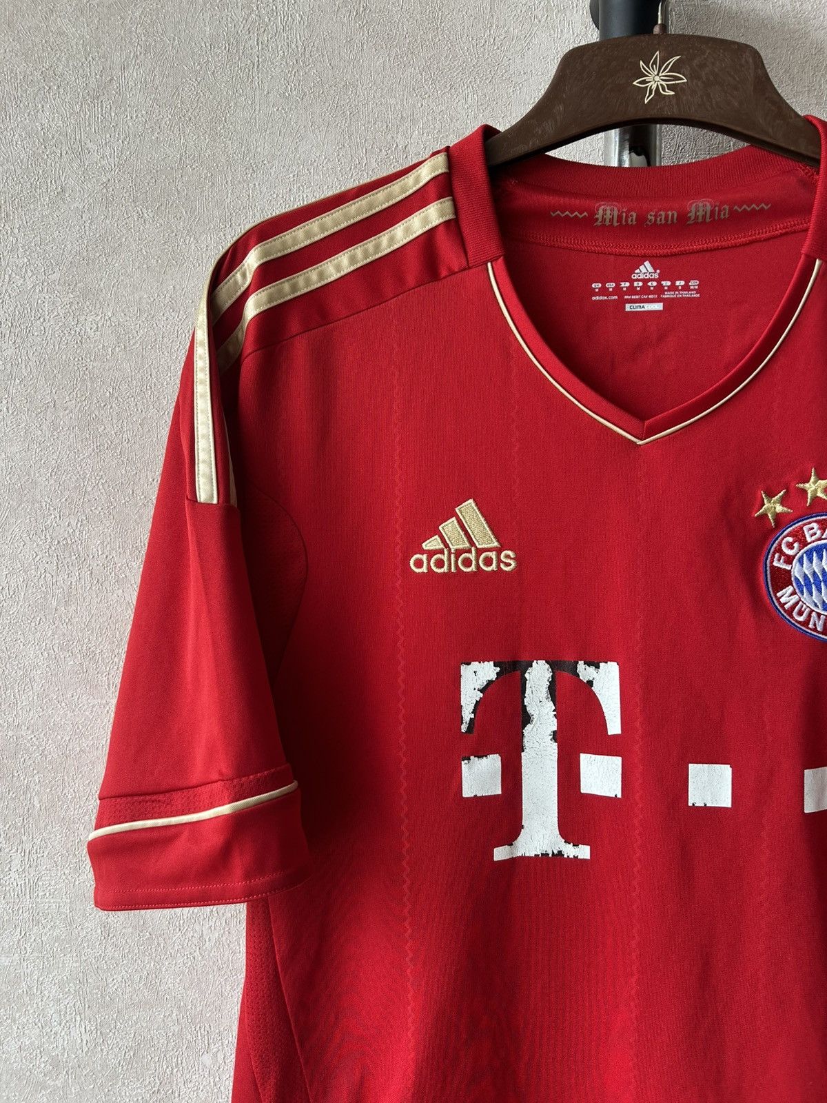 Adidas 2011/12 Adidas Bayern Munich #33 Gomez Home Soccer Jersey Size US M / EU 48-50 / 2 - 2 Thumbnail