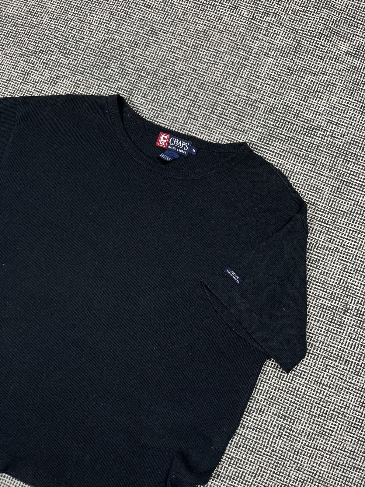 Chaps Ralph Lauren × Vintage Vintage chaps Ralph Lauren ribbed baggy t-shirt Size US L / EU 52-54 / 3 - 1 Thumbnail