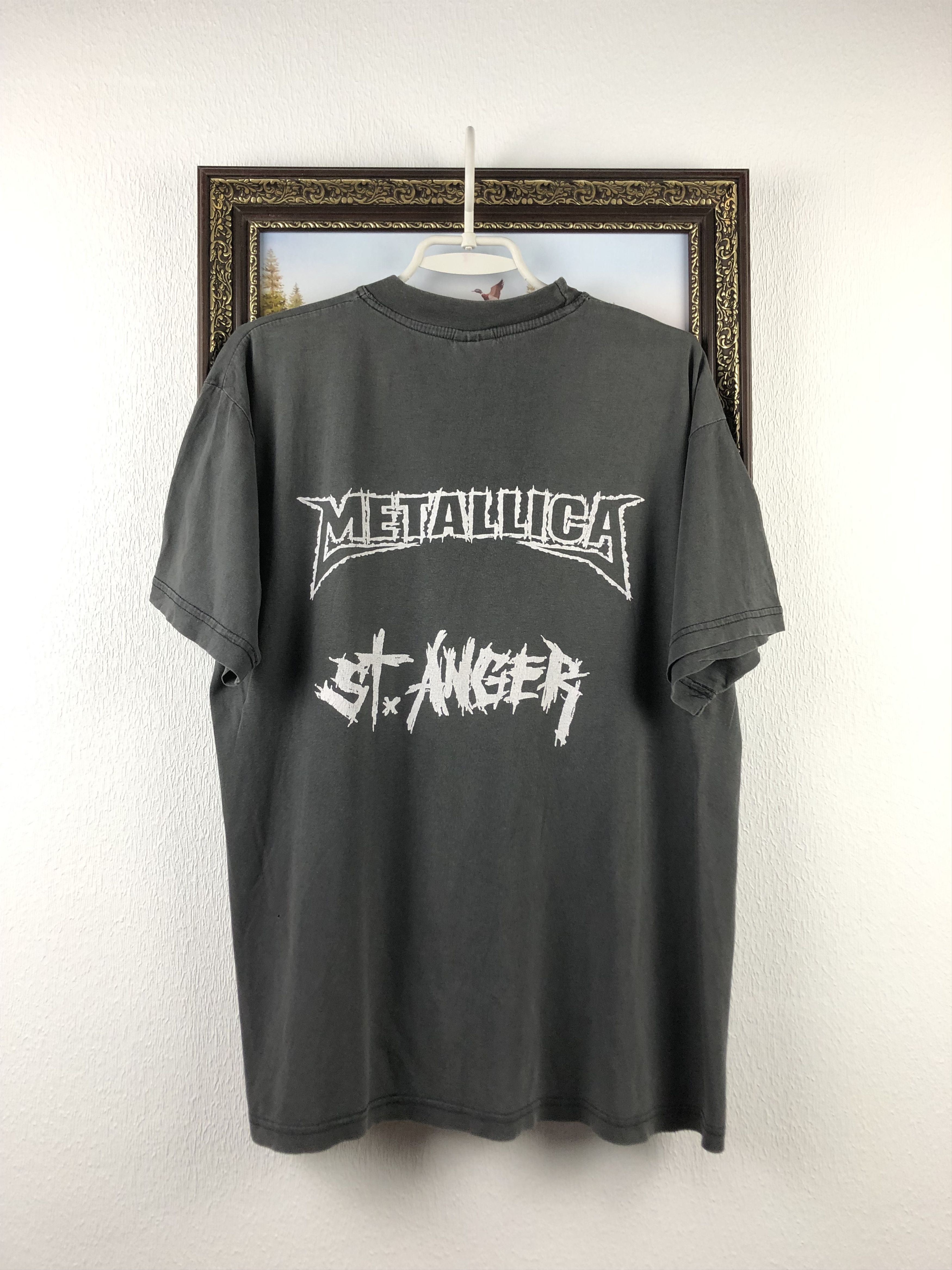 Band Tees Vintage 90's Metallica St. Anger Band Tee Shirt Over Print Size US L / EU 52-54 / 3 - 12 Thumbnail