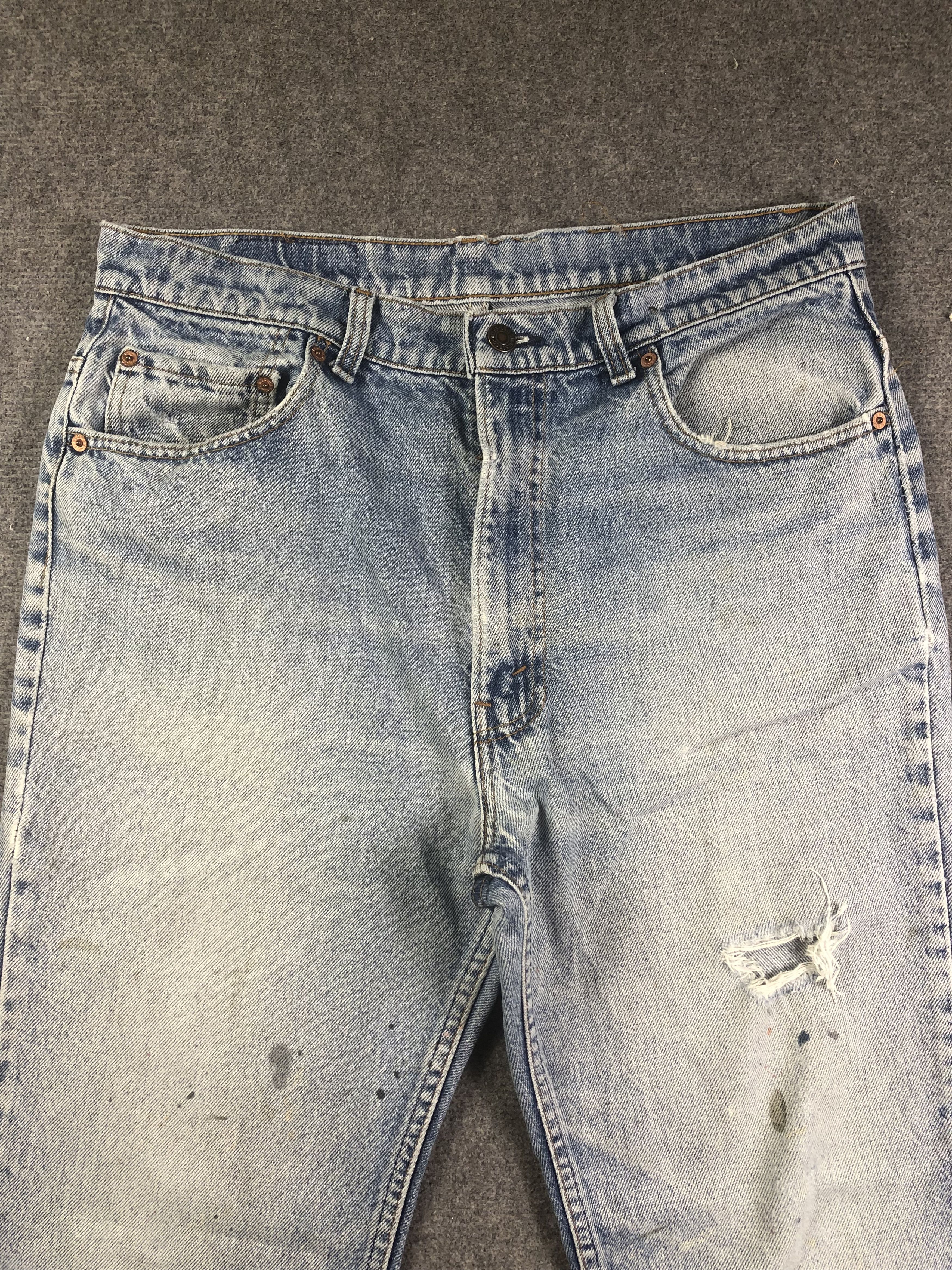 Levi's Light Blue Levis Denim Jeans 34x31 Size US 34 / EU 50 - 2 Thumbnail