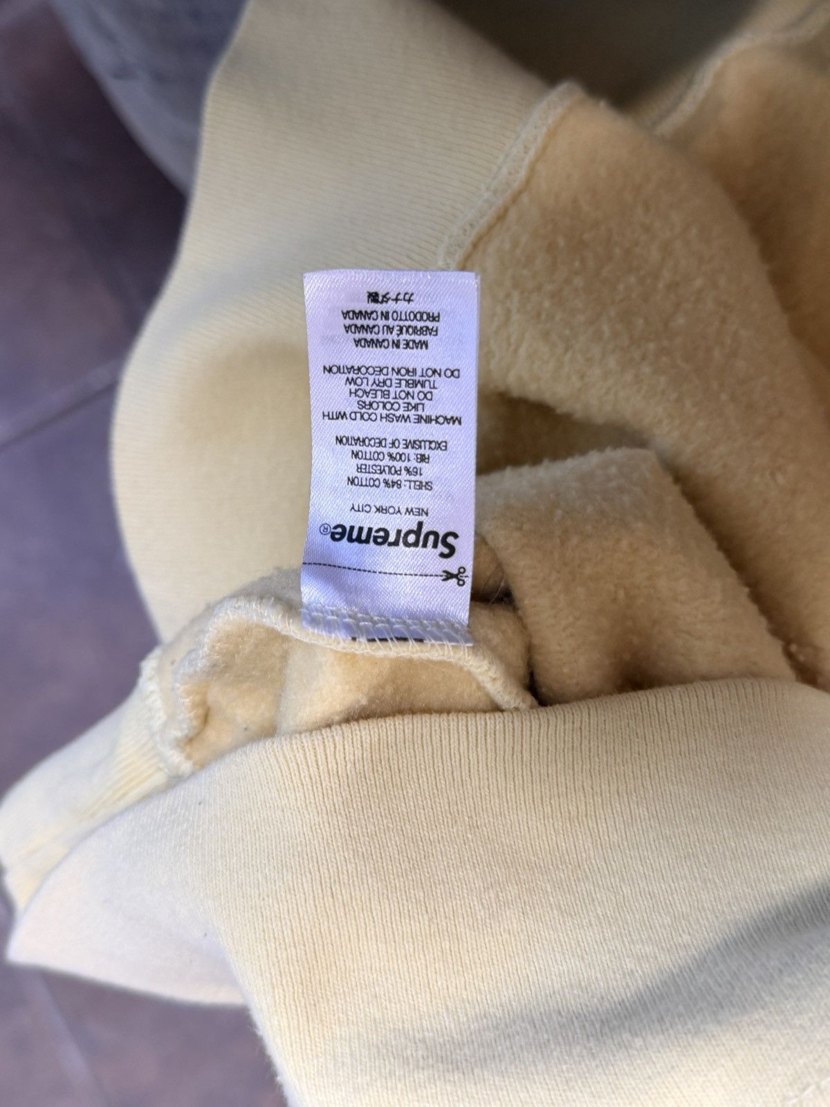 Supreme Yellow Supreme Red Box Logo Size US L / EU 52-54 / 3 - 6 Thumbnail