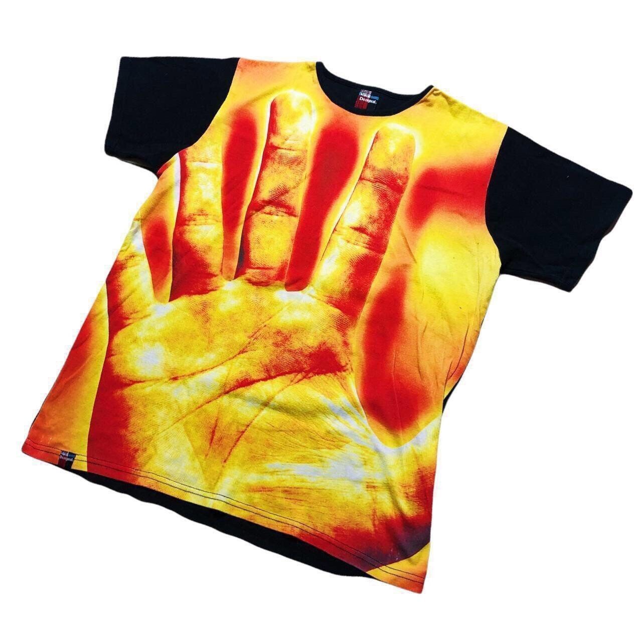 Desigual The Desigual Hand Tee Size US M / EU 48-50 / 2 - 2 Thumbnail