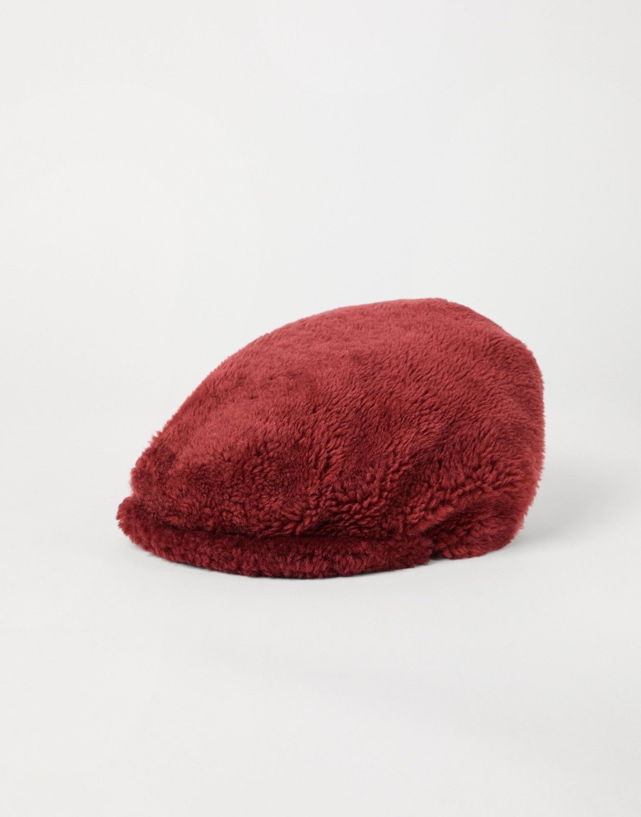 Brunello Cucinelli o1la1rc1a0326 Size: OS / Fur Hat / Cap in Red Size ONE SIZE - 1 Thumbnail