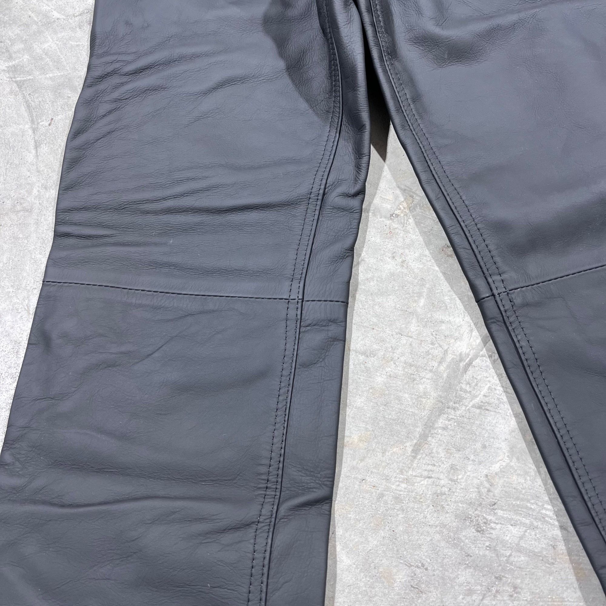 Harley Davidson $895 NWT HARLEY DAVIDSON MEN'S LEATHER JEANS 34 Size US 34 / EU 50 - 5 Thumbnail
